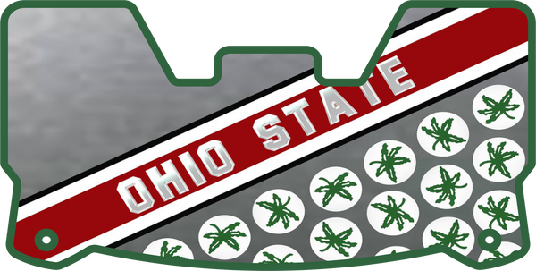 Ohio State Helmet Visors Full Size