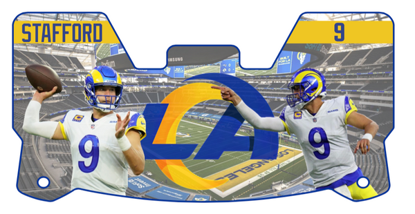Rams Helmet Visors Full Size