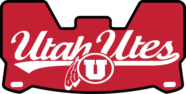 Utah Utes Helmet Visors Full Size